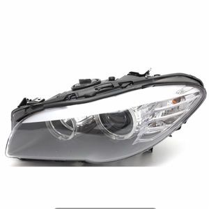 Headlight Fits BMW 5 series 528i 535i 550i 11-13 Driver Side Halogen Lamp Clear